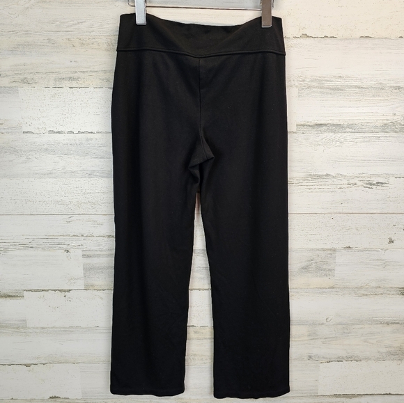 Saint & Sofia Black Viscose Pull On Comfort Pants Sz 6 Casual Everyday Wear - Picture 4 of 16